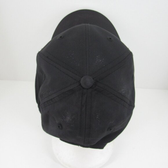 ESTES Embroidered Logo Men's Black on Black Adjustable Strap Back Cap Hat - Picture 5 of 11